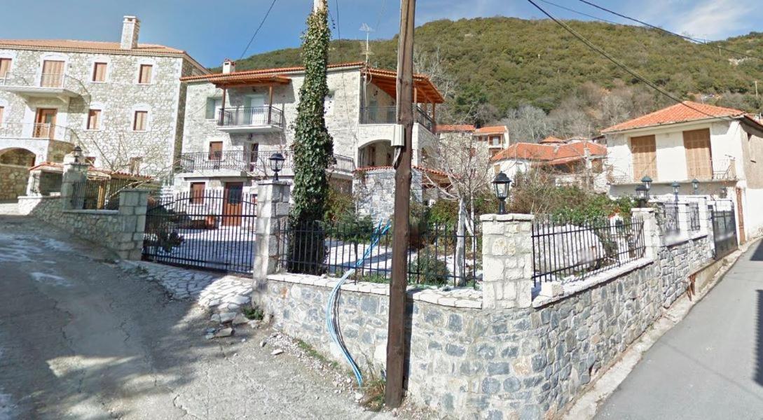 Stonehouse Dome Lagadia Villa Langadia Exterior photo