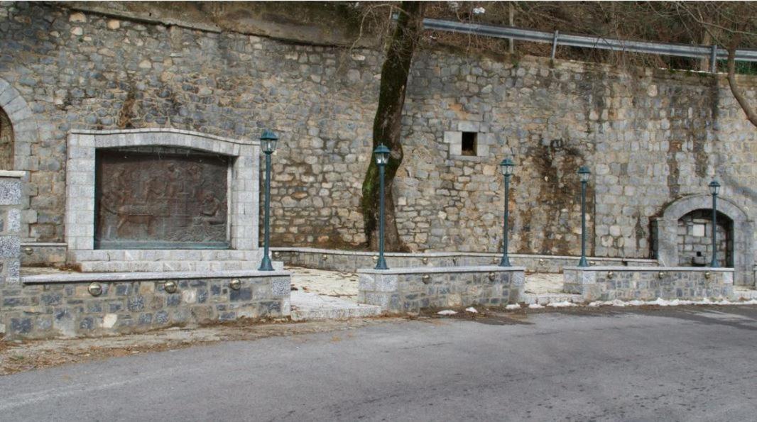 Stonehouse Dome Lagadia Villa Langadia Exterior photo