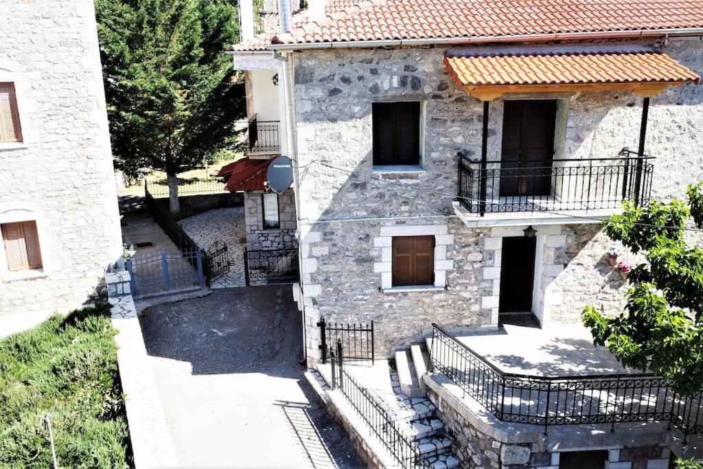 Stonehouse Dome Lagadia Villa Langadia Exterior photo