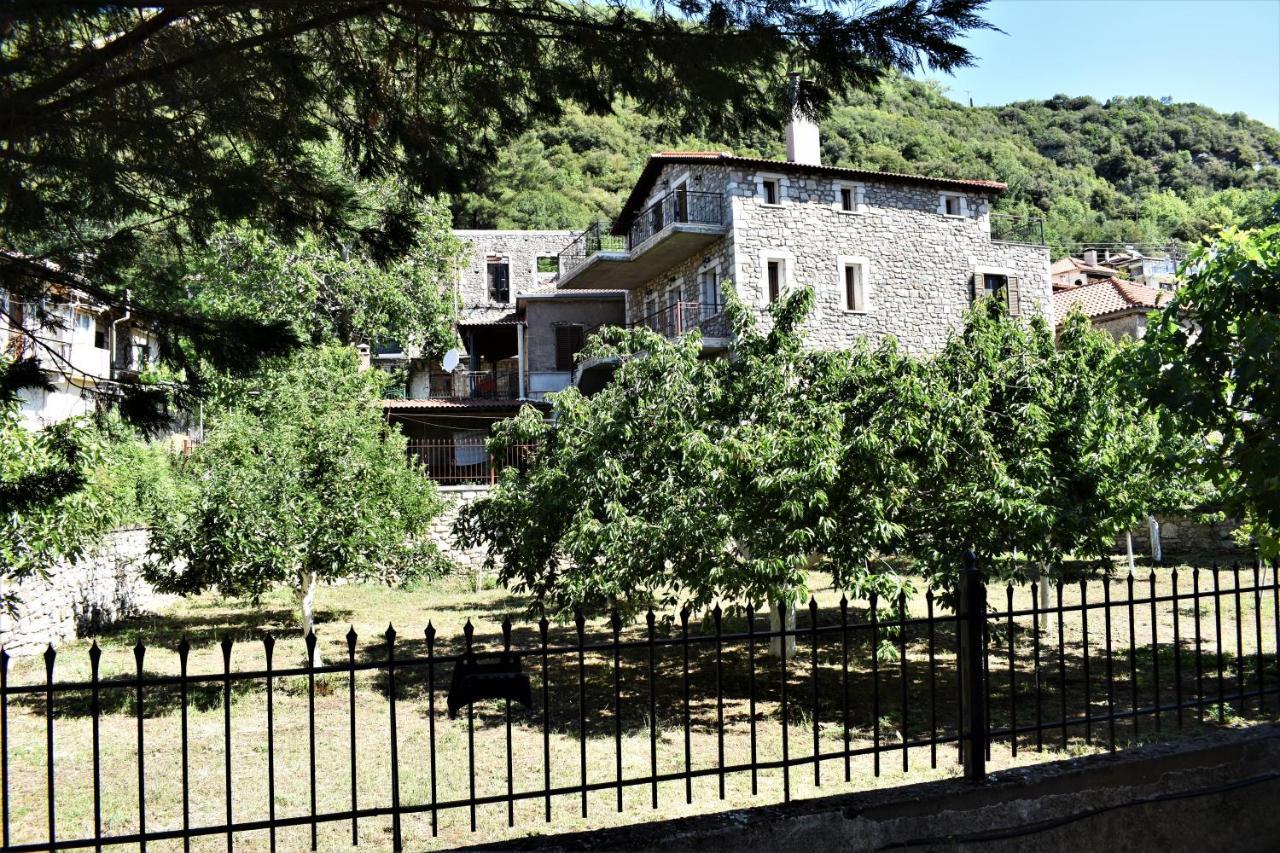 Stonehouse Dome Lagadia Villa Langadia Exterior photo
