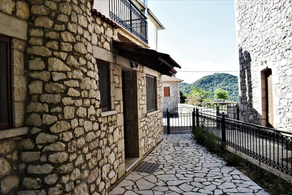 Stonehouse Dome Lagadia Villa Langadia Exterior photo